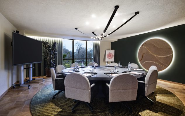 amenagement salle de reunion  table ronde